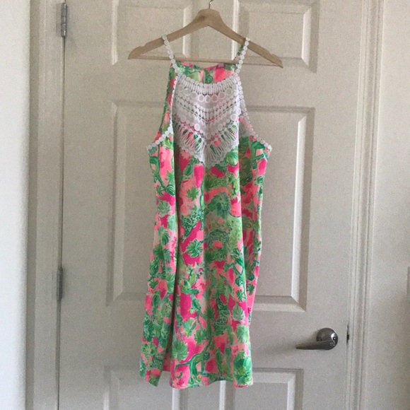 NWT Lilly Pulitzer Pearl Soft Shift-size 16 - Picture 1 of 4